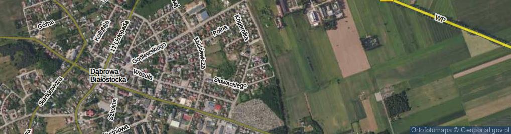 Zdjęcie satelitarne Leśna ul.